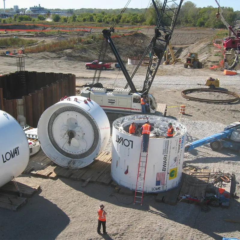 Jay Dee pioneers its first modern Earth Pressure Balance (EPB) TBM project with a concrete segmental liner, redefining precision in tunnel construction.